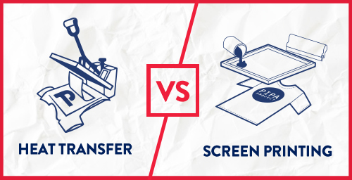 Heat Transfer Paper vs. Screen Printing
