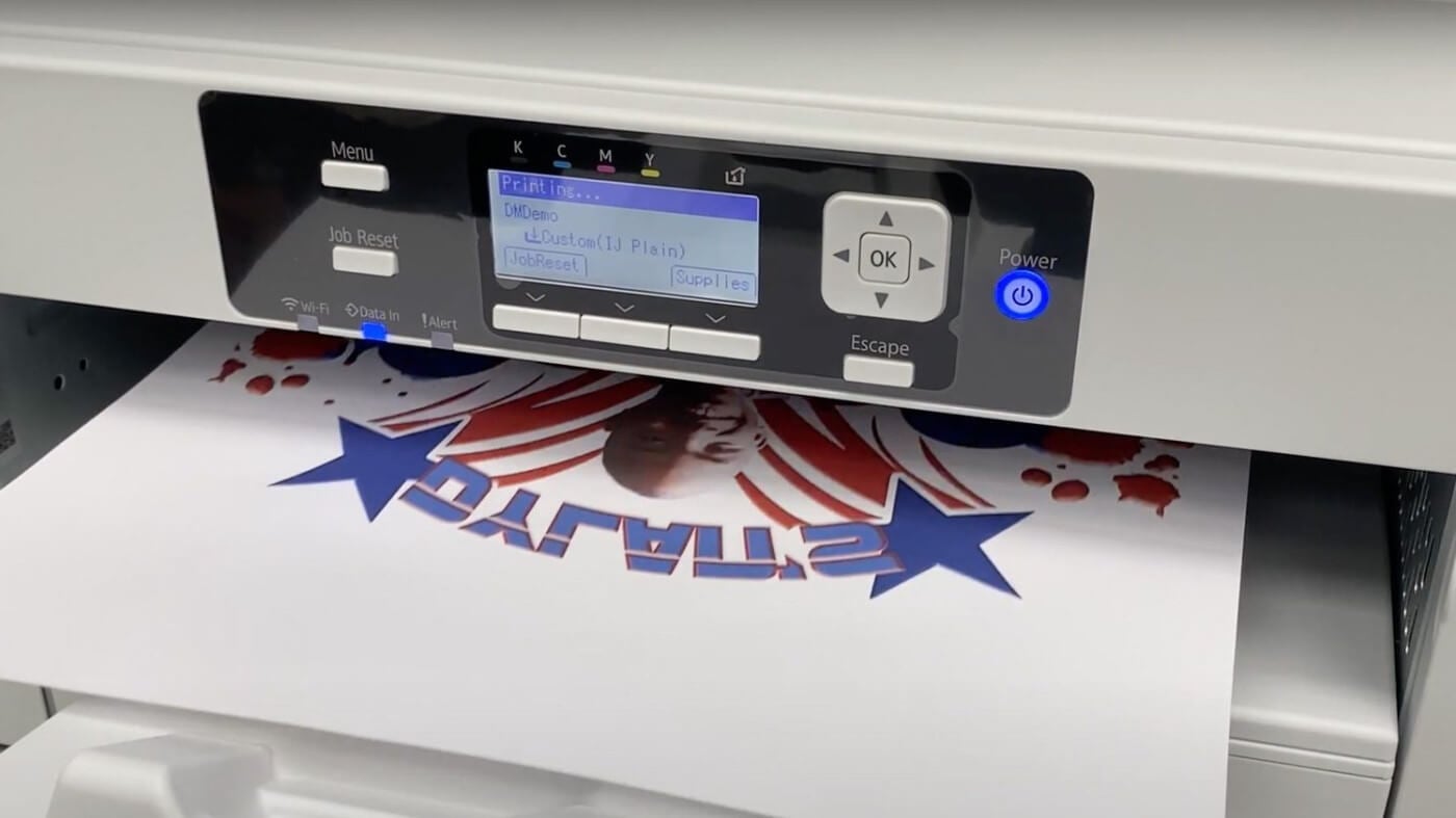 Using Sublimation Paper in a Plain Printer