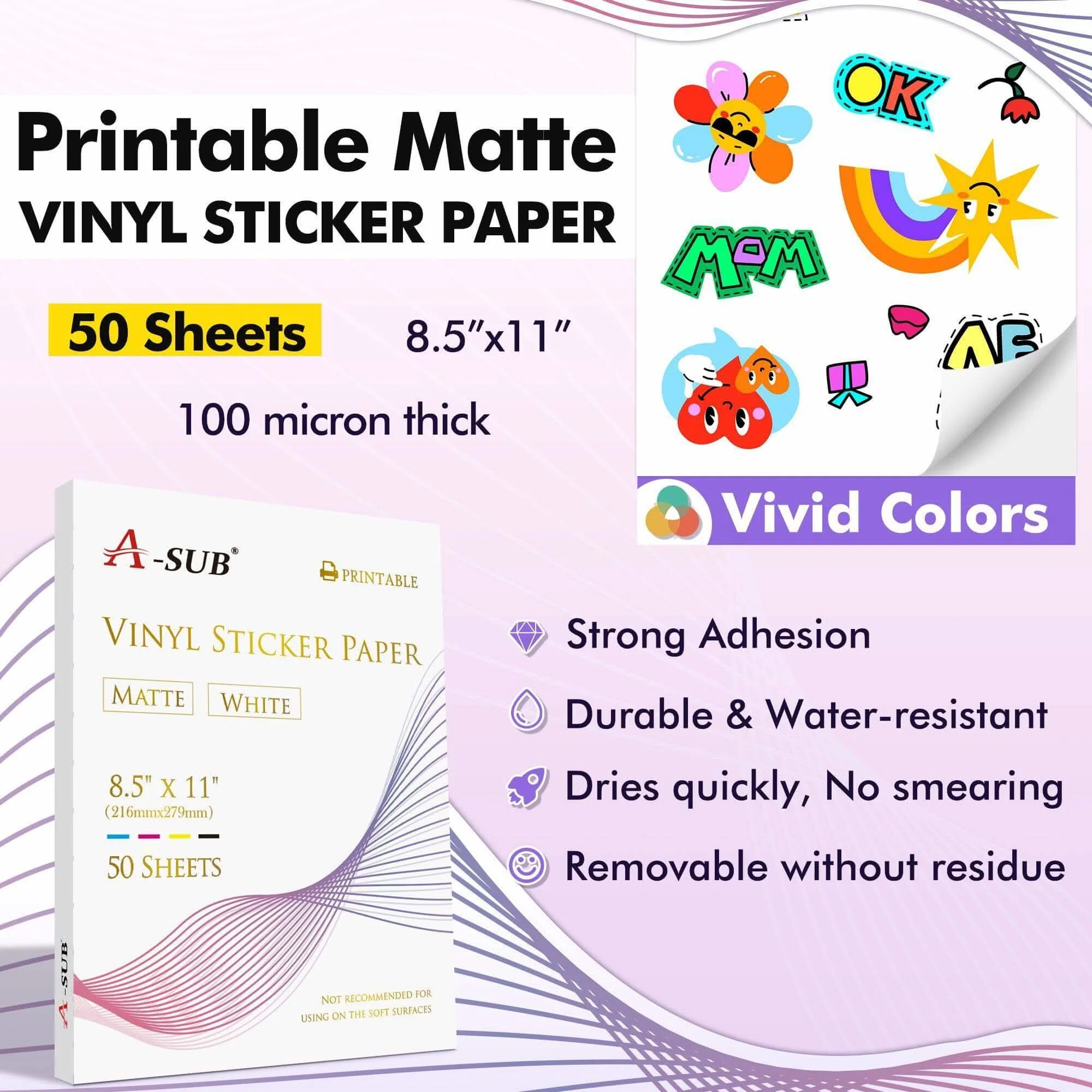 Vinyl Sticker Paper