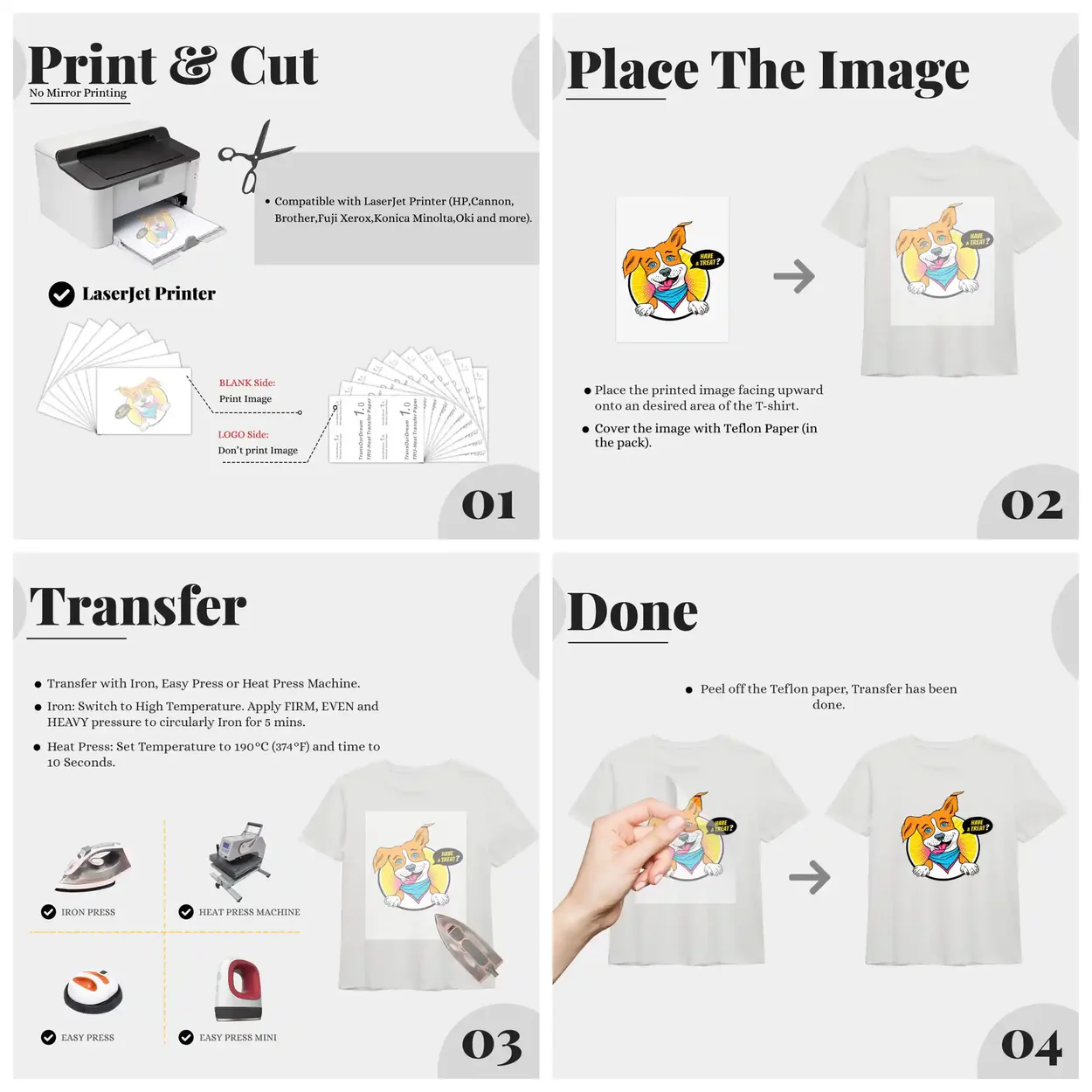How to Use T-Shirt Transfer Paper - Step-by-Step Guide