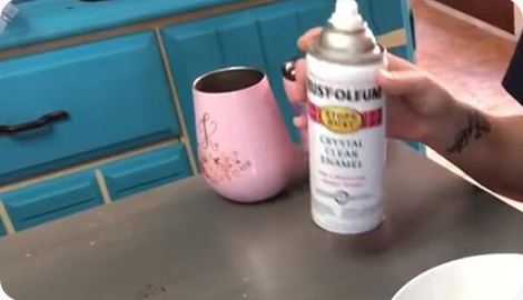 Seal the Ink with Clear Varnish