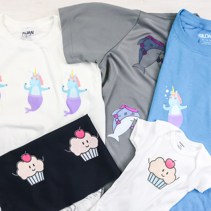 T-shirt transfer paper work