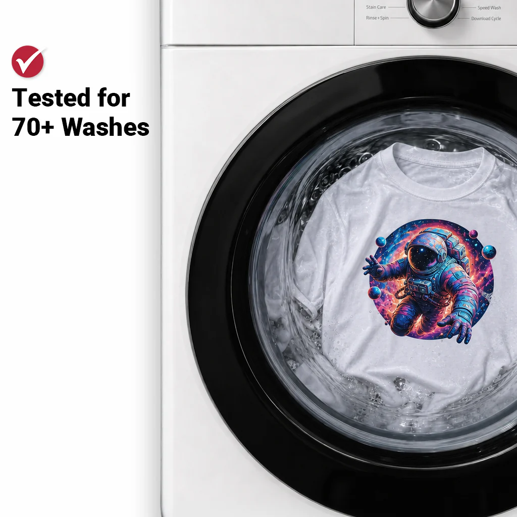 Washing Too Early or Improperly After Transfer Printing